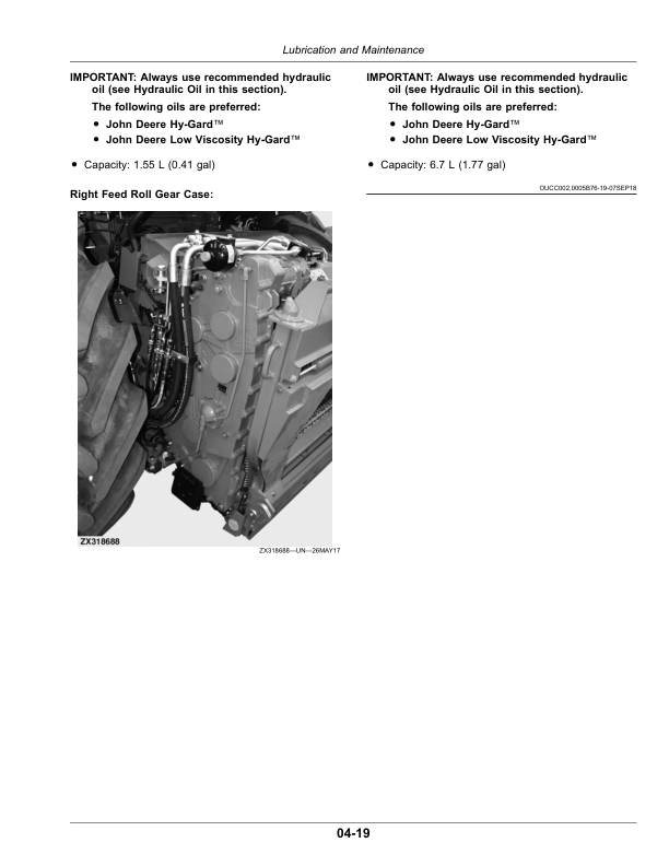 John Deere 9700, 9800, and 9900 Self-Propelled Forage Harvesters Operator's Manual (OMZ201188) - Image 3