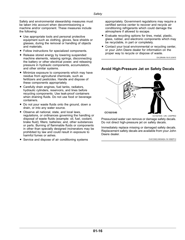 John Deere 9700, 9800, and 9900 Self-Propelled Forage Harvesters Operator's Manual (OMZ201213) - Image 3