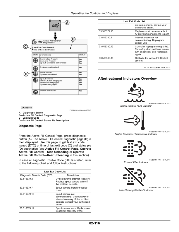 John Deere 8100, 8200, 8300, 8600, 8400, 8500 & 9600 Self-Propelled Forage Harvesters Operator's Manual (OMZ201310) - Image 2