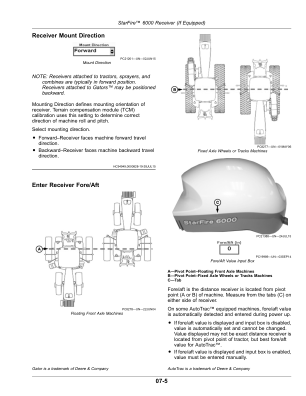 John Deere 8100, 8200, 8300, 8600, 8400, 8500 & 9600 Self-Propelled Forage Harvesters Operator's Manual (OMZ201310) - Image 3