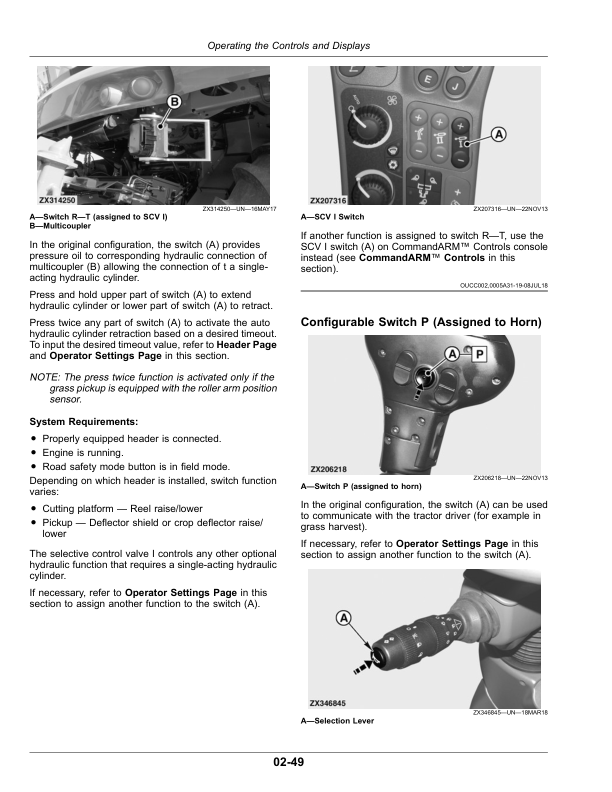 John Deere 8100, 8200, 8300, 8600, 8400, 8500 & 9600 Self-Propelled Forage Harvesters Operator's Manual (OMZ201310) - Image 4