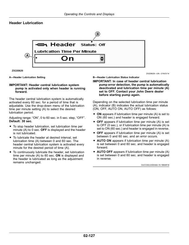 John Deere 8100, 8200, 8300, 8400, 8500, 8600, and 9600 Self-PropelledForage Harvesters Operator's Manual (OMZ201341) - Image 2
