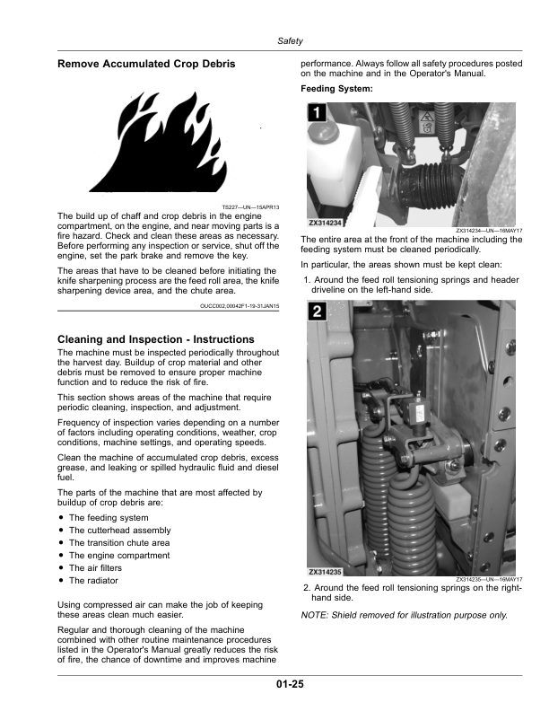 John Deere 8100, 8200, 8300, 8400, 8500, 8600, and 9600 Self-PropelledForage Harvesters Operator's Manual (OMZ201341) - Image 3