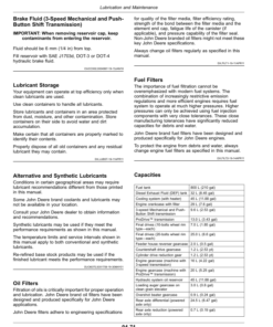 Alternative view of John Deere T670 Combines Operator's Manual (OMZ201443)