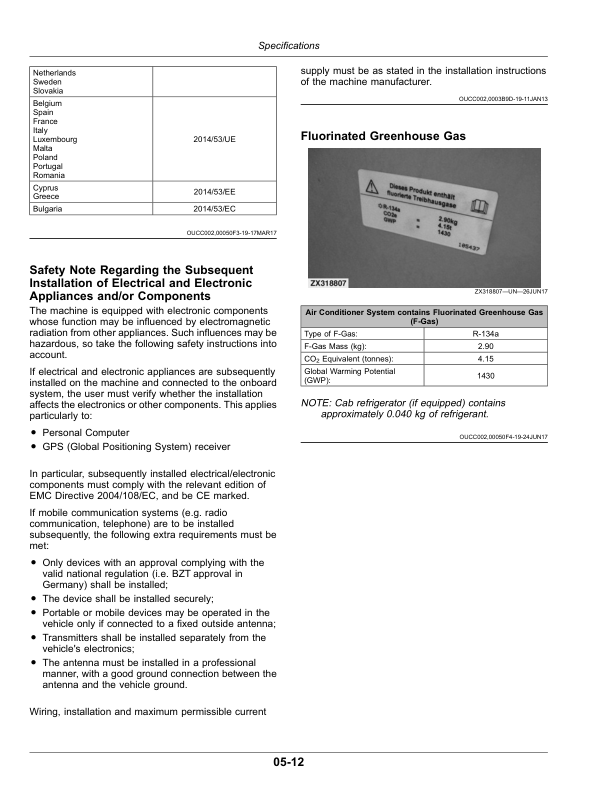 John Deere T670 and HillMasterâ„¢ Combines Operator's Manual (OMZ201446) - Image 2