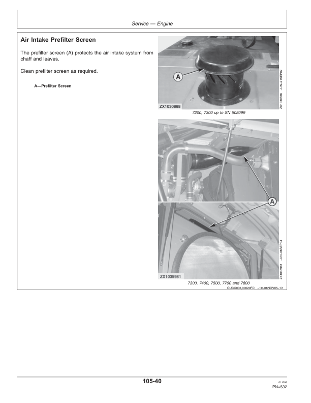John Deere 7200, 7300, 7400, 7500, 7700 & 7800 Self-Propelled Forage Harvesters Operator's Manual (OMZ82299) - Image 3
