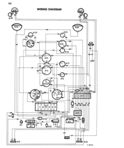 Alternative view of John Deere 330 & 430 Combines Operator's Manual (OMZ90808)