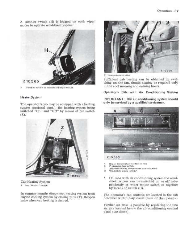 John Deere 965, 965H, 975 & 985 Combines Operator's Manual (OMZ91181) - Image 3