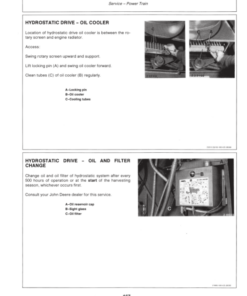 Alternative view of John Deere 1065, 1075, 1075 Hydro / 4, 1085, 1085 Hydro / 4 Combines Operator's Manual (OMZ91497)