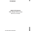 John Deere 1032, 1042 & 1052 Combine Harvesters Operator's Manual (OMZ91598)