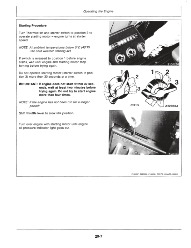 John Deere 1032, 1042 & 1052 Combine Harvesters Operator's Manual (OMZ91598) - Image 3
