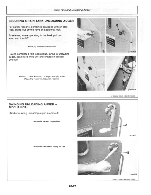 John Deere 1055 Combines Operator's Manual (OMZ91605) - Image 3