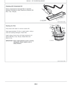 Alternative view of John Deere 1055 Combines Operator's Manual (OMZ91786)
