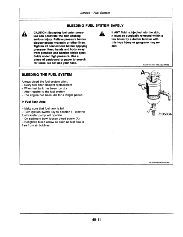 John Deere 4425 Combines Operator's Manual (OMZ91797) - Image 2