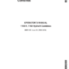John Deere Supplement to be used with OMZ91870 Operator's Manual (OMZ91878)