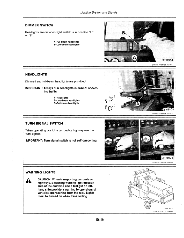 John Deere 4435 Combine Operator's Manual (OMZ91908) - Image 3