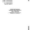 John Deere 1166SII, 1166SII Hydro/4, 1174SII, 1174SII Hydro/4 , 1177SII, 1177SII Hydro/4, 1188SII & 1188SII Hydro/4 Combines Operator's Manual (OMZ92058)