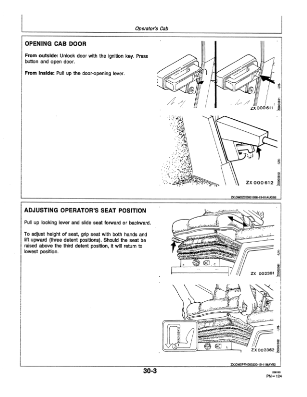 John Deere 2054, 2056, 2058, 2064 & 2066 Combines Operator's Manual (OMZ92125) - Image 2