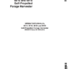 John Deere 6610, 6710, 6810 & 6910 Self-Propelled Forage Harvesters Operator's Manual (OMZ92145)
