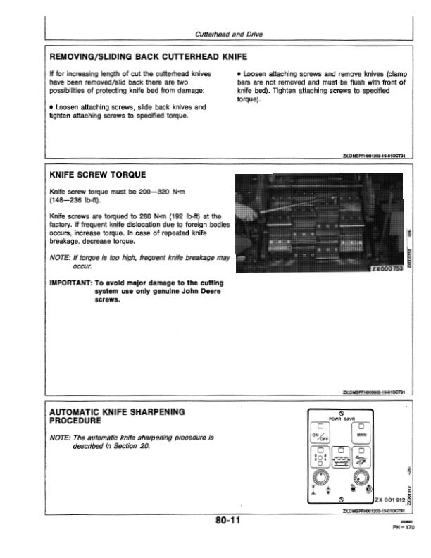 John Deere 6610, 6710, 6810 & 6910 Self-Propelled Forage Harvesters Operator's Manual (OMZ92145) - Image 2