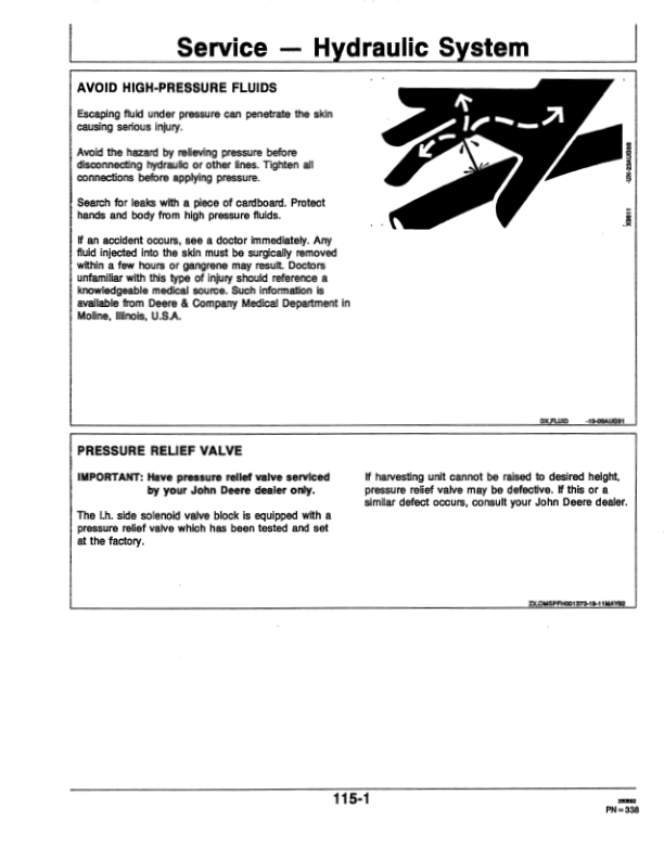 John Deere 6610, 6710, 6810 & 6910 Self-Propelled Forage Harvesters Operator's Manual (OMZ92145) - Image 4