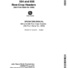 John Deere 664 & 666 Row Crop Headers Operator's Manual (OMZ92178)