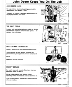Alternative view of John Deere 664 & 666 Row Crop Headers Operator's Manual (OMZ92178)