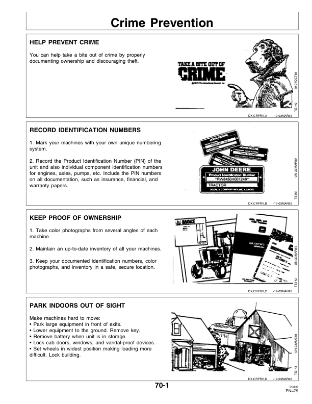 John Deere 664, 665R & 666R Row-crop Headers Operator's Manual (OMZ92219) - Image 2