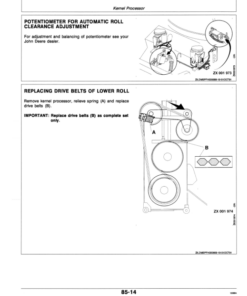 Alternative view of John Deere 6610, 6710, 6810 & 6910 Self-Propelled Forage Harvesters Operator's Manual (OMZ92304)