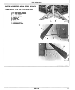 Alternative view of John Deere 800 Series Cutting Platforms Operator's Manual (OMZ92311)