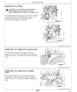 Alternative view of John Deere 680, 690, 680 & 690 MultiCut MultiCut Large Square Balers Operator's Manual (OMZ92444)