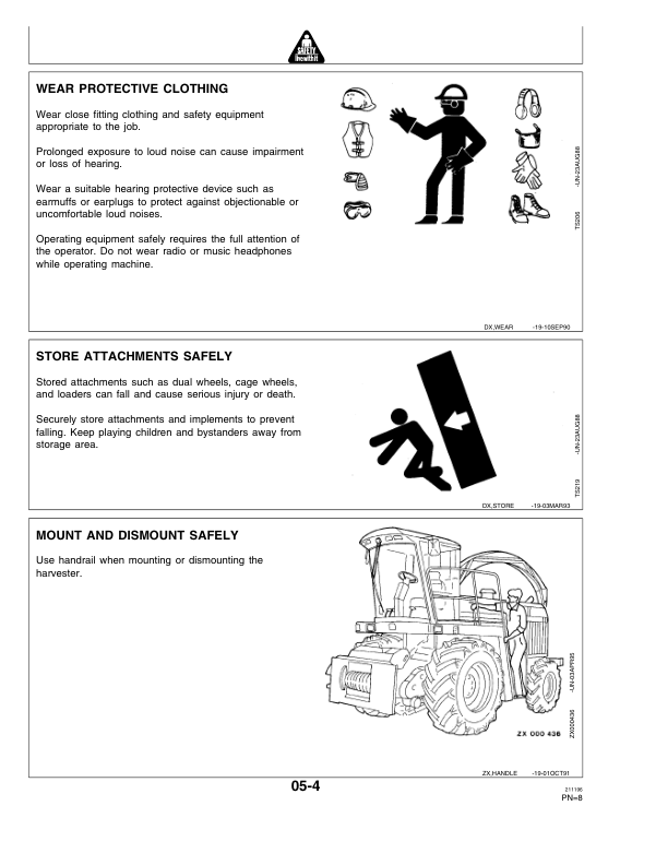 John Deere 6610, 6710, 6810 & 6910 Self-Propelled Forage Harvesters Operator's Manual (OMZ92475) - Image 2