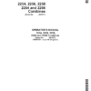 John Deere 2254, 2256, 2258, 2264 & 2266 Combines Operator's Manual (OMZ92501)