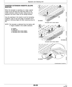 Alternative view of John Deere 2254, 2256, 2258, 2264 & 2266 Combines Operator's Manual (OMZ92501)