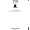 John Deere 6610, 6710, 6810 & 6910 Self-Propelled Forage Harvesters Operator's Manual (OMZ92524)