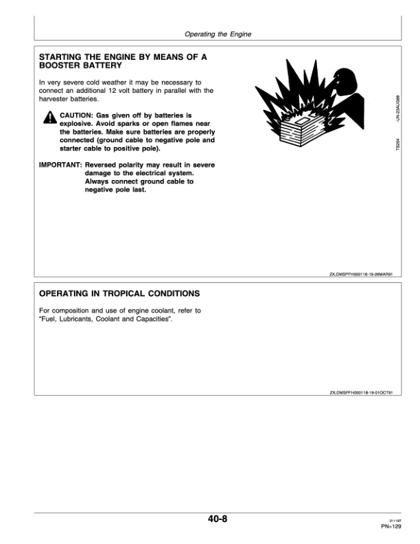 John Deere 6650, 6750, 6850 & 6950 Self Propelled Forage Harvesters Operator's Manual (OMZ92566) - Image 2