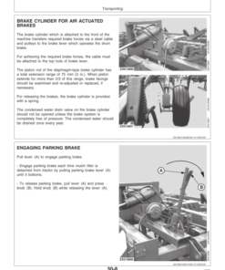 Alternative view of John Deere 410A Mulch Tillers Operator's Manual (OMZ92587)