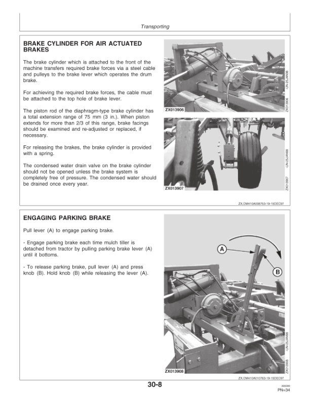 John Deere 410A Mulch Tillers Operator's Manual (OMZ92587) - Image 2
