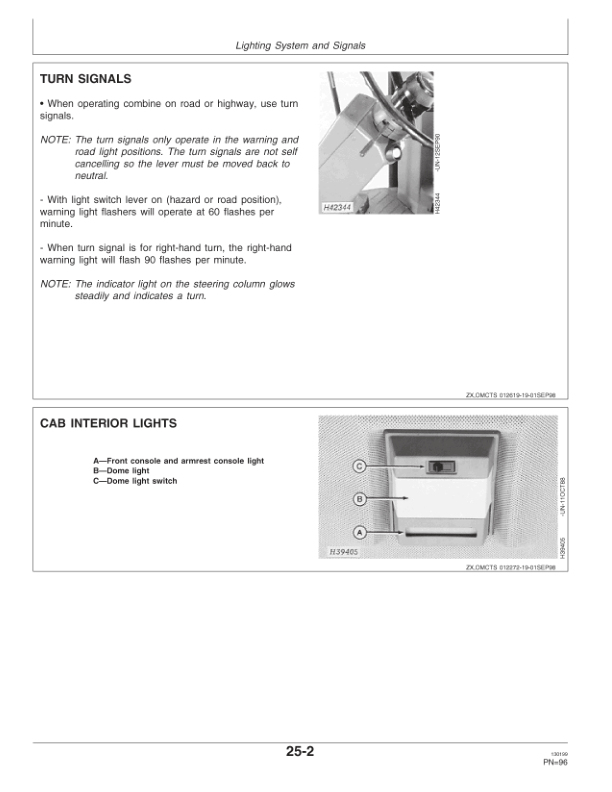 John Deere CTS Combines Operator's Manual (OMZ92677) - Image 2
