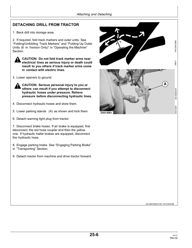 John Deere 750A Grain Drill European Edition (600427-600526) Operator's Manual (OMZ92740) - Image 3