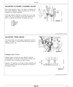 Alternative view of John Deere 680, 690, 680 & 690 MultiCut MultiCut Large Square Balers Operator's Manual (OMZ92761)