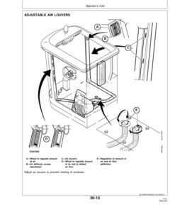 Alternative view of John Deere 6650, 6750, 6850 & 6950 Self Propelled Forage Harvesters Operator's Manual (OMZ92777)