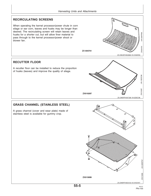 John Deere 6650, 6750, 6850 & 6950 Self Propelled Forage Harvesters Operator's Manual (OMZ92784) - Image 3