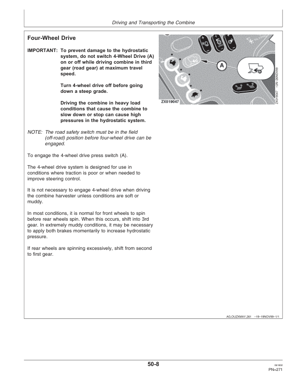 John Deere CTS Combines Operator's Manual (OMZ92823) - Image 2