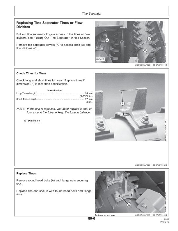 John Deere CTS Combines Operator's Manual (OMZ92823) - Image 4