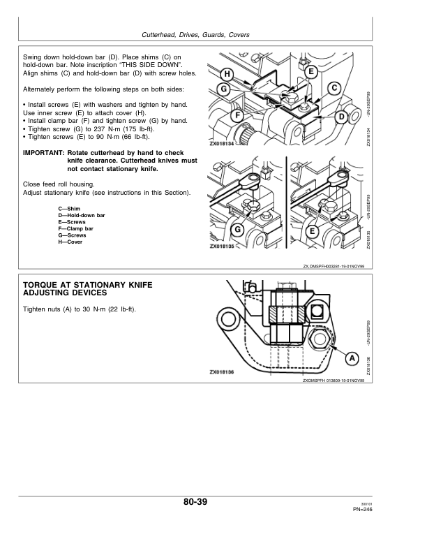 John Deere 6650, 6750, 6850 & 6950 Self Propelled Forage Harvesters Operator's Manual (OMZ92839) - Image 2