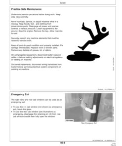 Alternative view of John Deere 3200 & 3400 Telescopic Handlers Operator's Manual (OMZ92853)