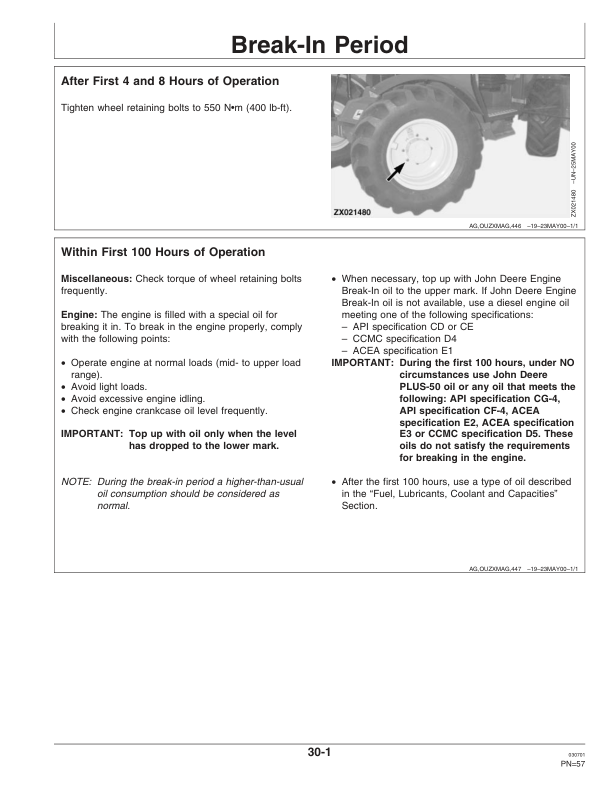 John Deere 3200 & 3400 Telescopic Handlers Operator's Manual (OMZ92989) - Image 2