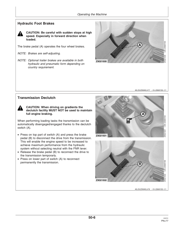 John Deere 3200 & 3400 Telescopic Handlers Operator's Manual (OMZ92989) - Image 3