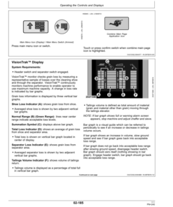 Alternative view of John Deere W540, W550, W650, W660, T550, T560, T660, T670 HillMaster Combines Operator's Manual (OMZ93009)